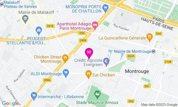 Localisation Café Les Jardiniers