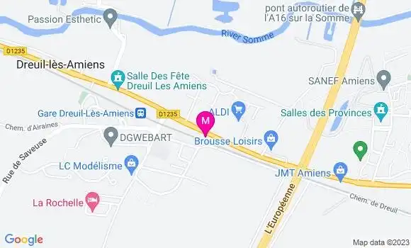 Localisation La T