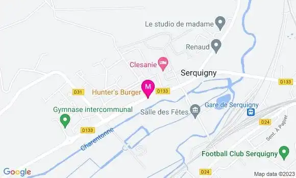 Localisation Restaurant  Hunter