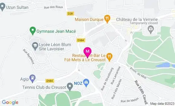 Localisation Restaurant Bar Le Fût Mets