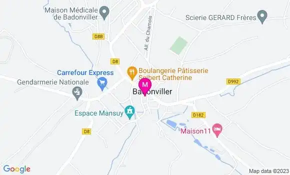 Localisation Restaurant  Au Vieux Ciné