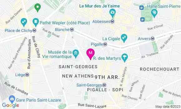 Localisation Restaurant  Pratz