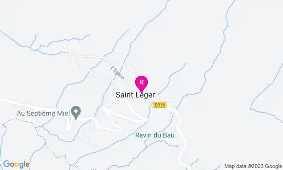 Localisation Auberge du Coustet