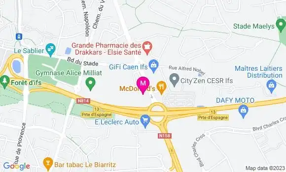 Localisation Restaurant  Gourmand Ifs