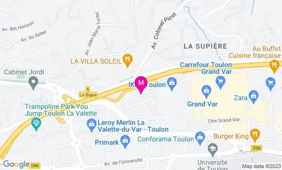 Localisation Brasserie Du Xv