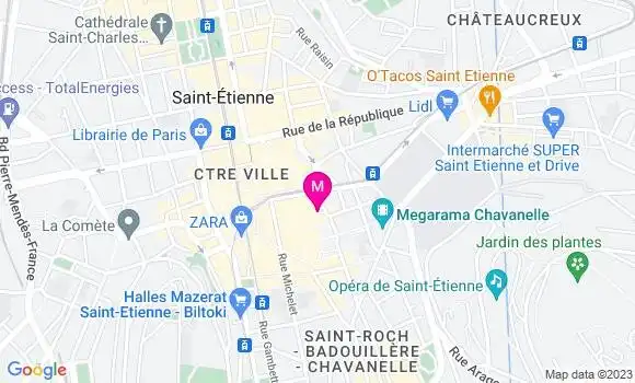 Localisation Restaurant Bar Le Galibot