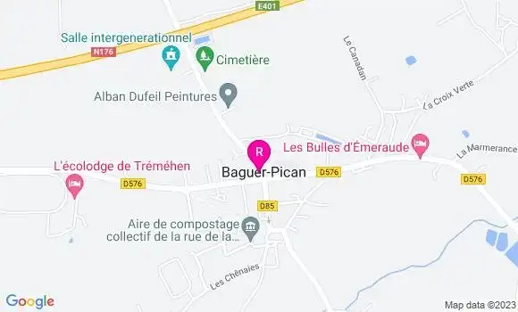 Localisation Restaurant  Le Point d