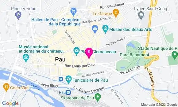 Localisation Restaurant  L