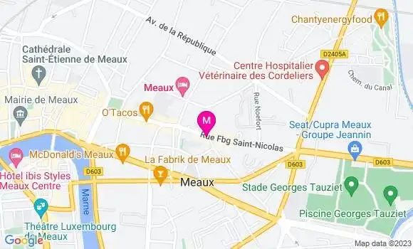 Localisation Restaurant Africain Tombouctou