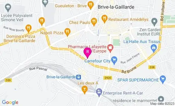 Localisation Restaurant  Au Cochon Gaulois