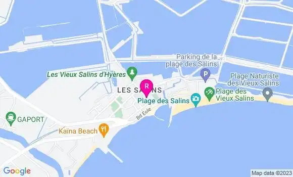 Localisation Restaurant  La Salinoise