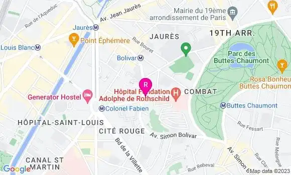 Localisation Bistrot Dynamo