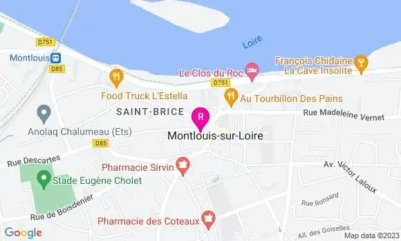 Localisation Restaurant  Le Berlot