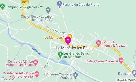Localisation Restaurant  La Table du Cairn