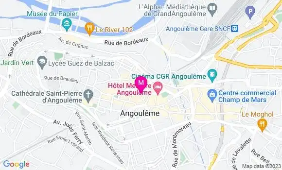 Localisation Restaurant  La Cour