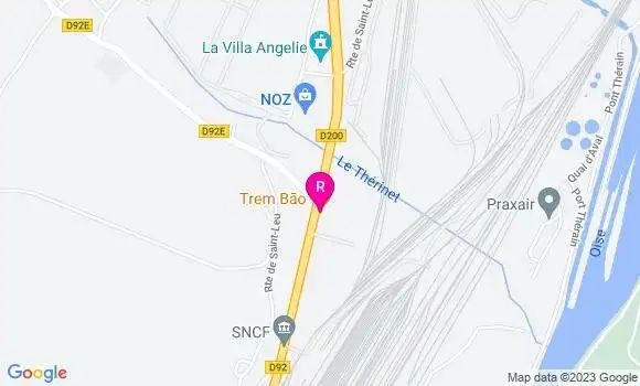 Localisation Restaurant  Trem Bao
