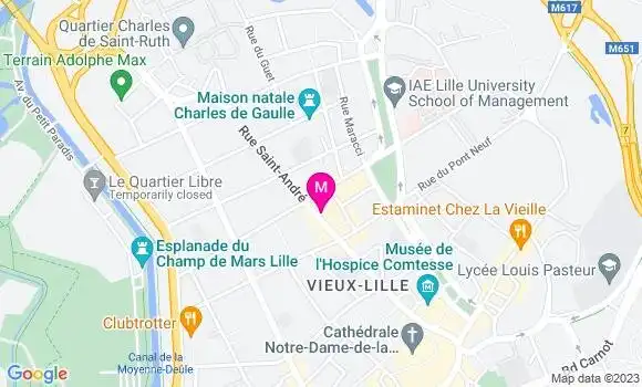 Localisation Restaurant  Les Convives