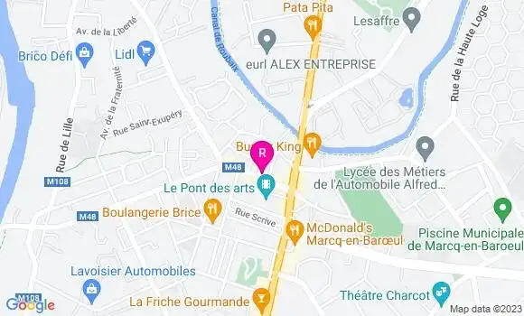 Localisation Restaurant  Hondu