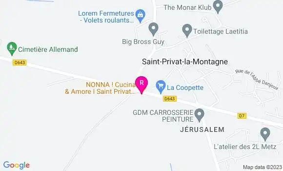 Localisation Restaurant  La Tour
