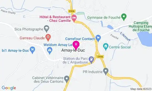 Localisation Restaurant  Le Café du Nord