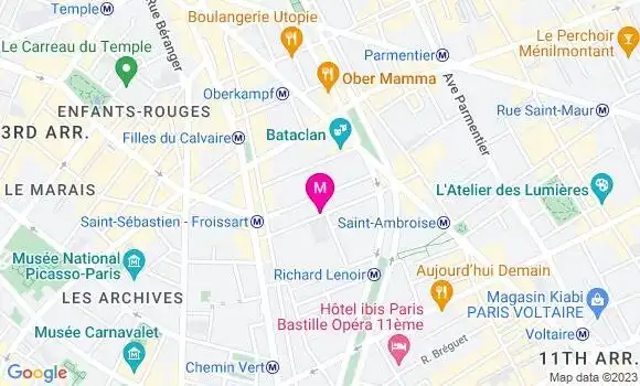 Localisation Restaurant Tapas Bambino