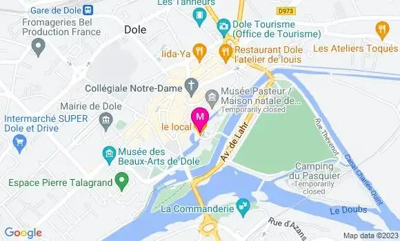 Localisation Restaurant  Le Local