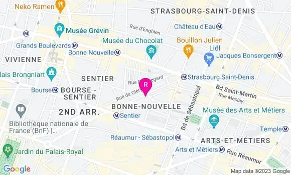 Localisation Restaurant  Meat plus Bun