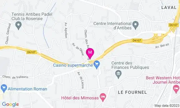 Localisation Restaurant  Le Christella
