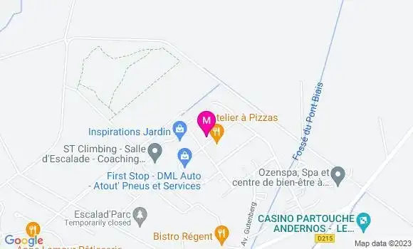 Localisation Restaurant  La Cab