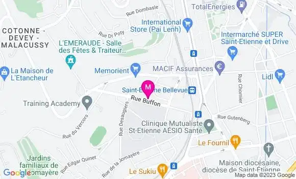 Localisation Restaurant  Le Buffon