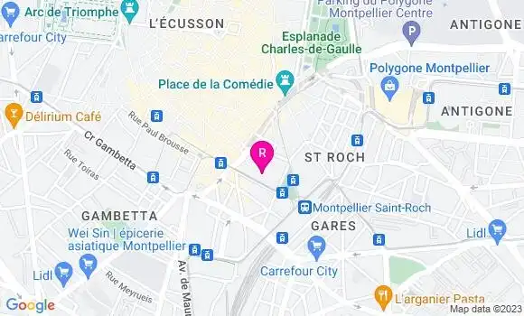 Localisation Restaurant Hôtel Faune