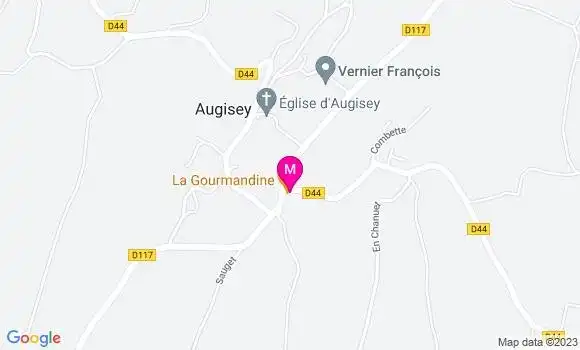Localisation Restaurant Bar La Gourmandine