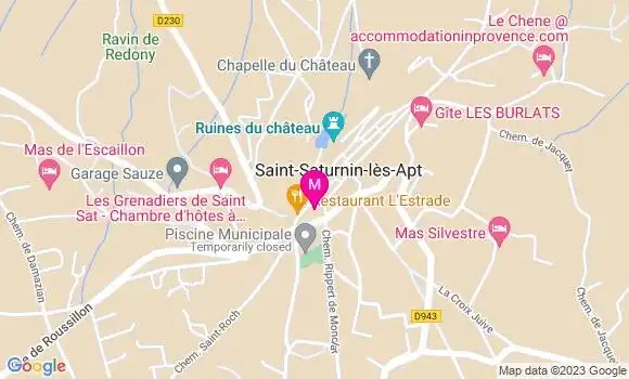 Localisation Restaurant  Le Saint Hubert