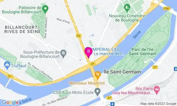 Localisation Restaurant  Chez Boulognetta