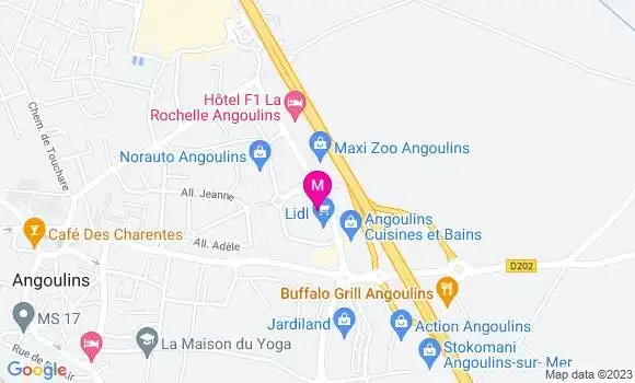 Localisation Bistrot Bistro Lyly