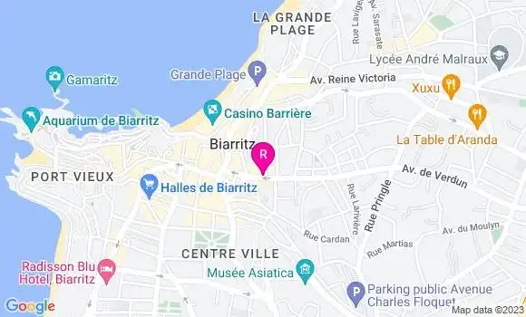 Localisation Restaurant  Helbidea