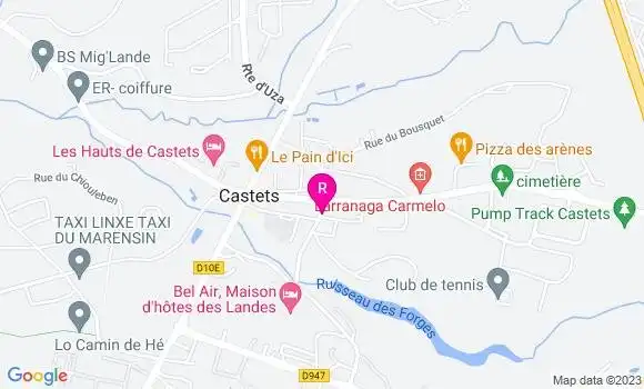 Localisation Restaurant  O