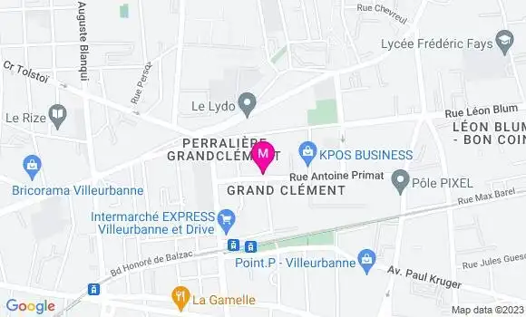 Localisation Restaurant  La Tamtamerie