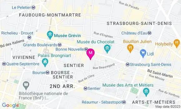 Localisation Restaurant Cambodgien Le Merci
