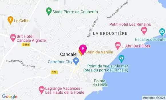 Localisation Crêperie Chez Désirée