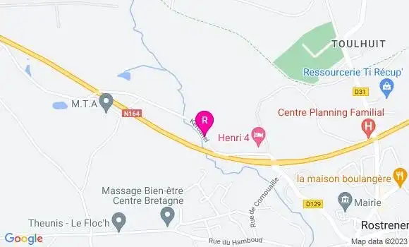 Localisation Restaurant  Henri 4