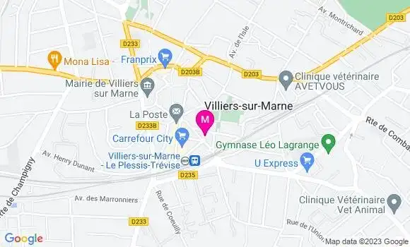 Localisation Restaurant  Les Jardins de Capucine