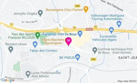 Localisation Restaurant  Le Four à Bois