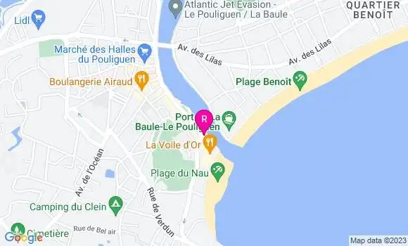 Localisation Crêperie Ty Guivic