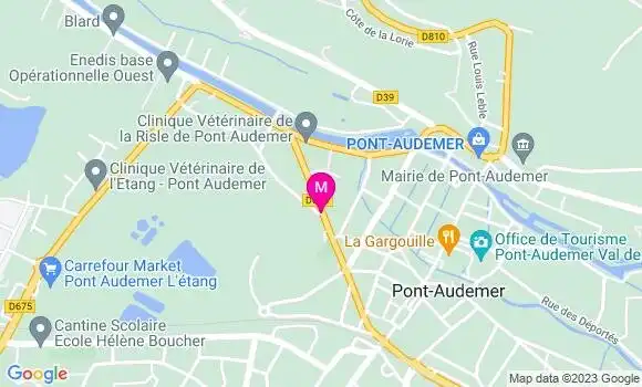 Localisation Restaurant  Le Discret