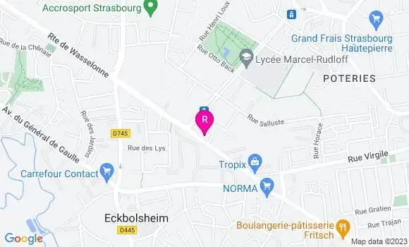 Localisation Restaurant  Le Palmier