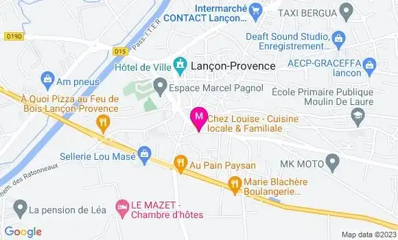 Localisation Restaurant  Chez Louise