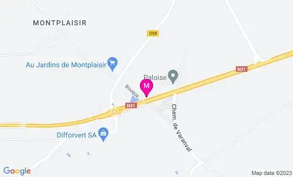 Localisation Restaurant  L
