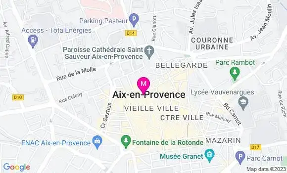 Localisation Restaurant  Le Qu4tre