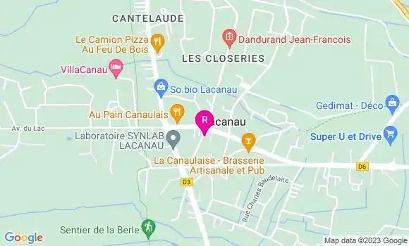 Localisation Restaurant  La Gaïté